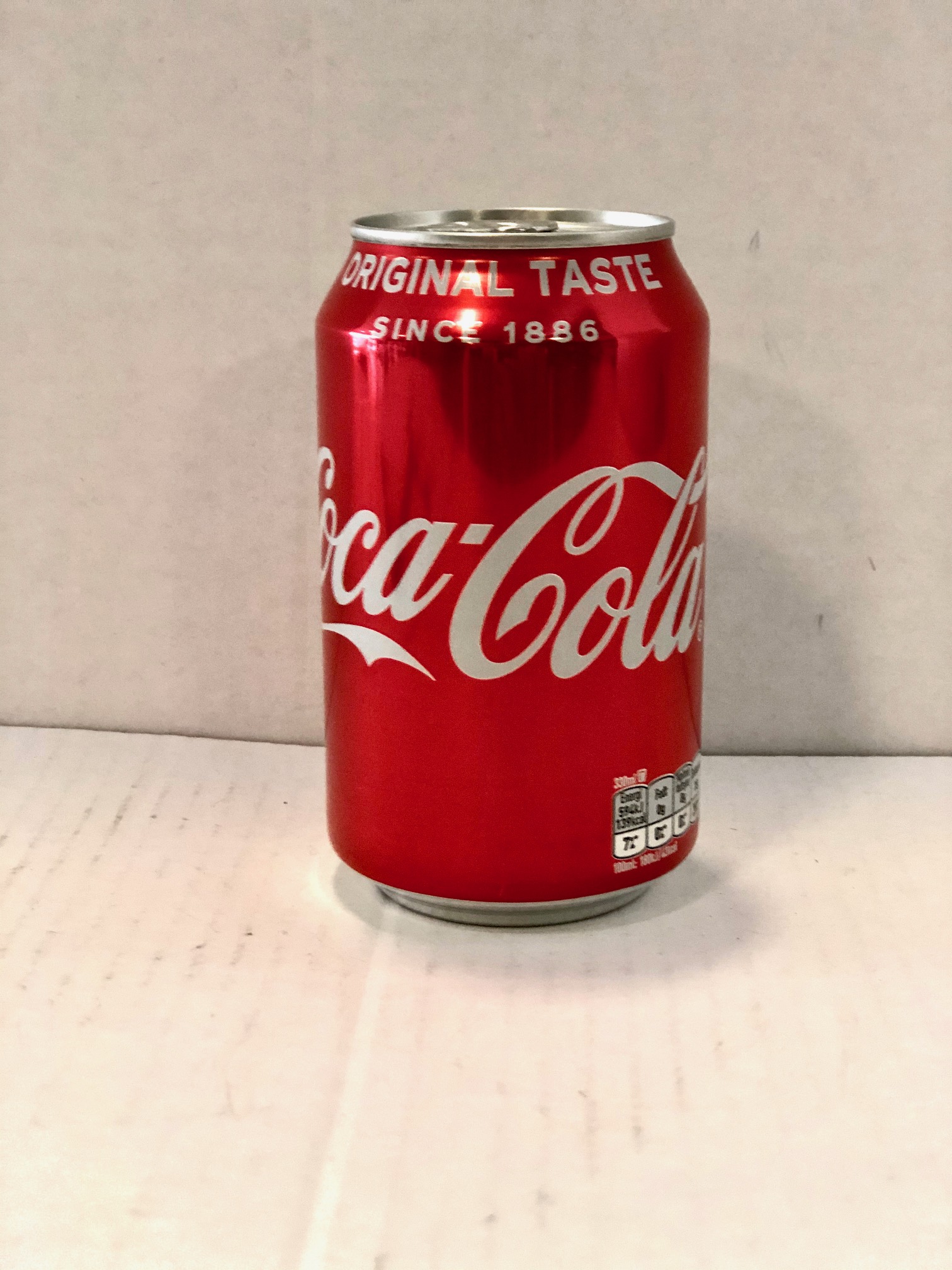 Medidas Lata Coca Cola 33 Cl