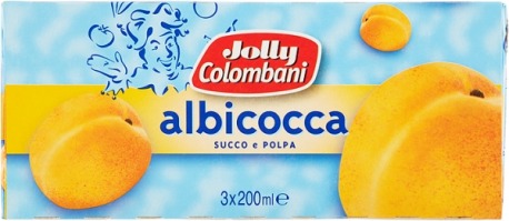 SUCCO ALBICOCCA JOLLY COLOMBANI ML.200